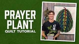 Make a Prayer Plant Quilt with Rob Appell of Man Sewing (Video Tutorial)