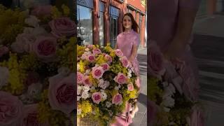 Unexpectedly we say hello to spring in January #flowers #bouquet #short