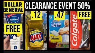 Dollar General CLEARANCE EVENT *EASY MATCHUPS* JUNE 13 to 19!
