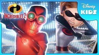  Can Elastigirl Stop The Screenslaver? | Incredibles 2 | Disney Kids