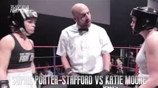 Sophie Porter Stafford VS Katie Moore (The White Collar Fight Club Title)