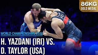 Hassan YAZDANI (IRI) vs. David TAYLOR (USA) | Senior World Wrestling Championships 2023 | Gold Medal