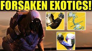 Destiny 2: XUR now selling FORSAKEN EXOTICS!