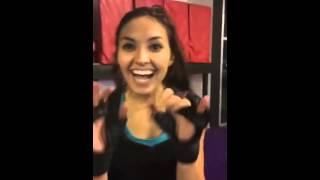 Bria & Chrissy Periscope Stunt Fight Training - 09-03-2015