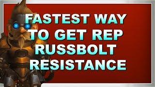 Rustbolt Resistance Reputation Guide |