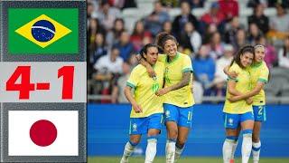 Japan vs Brazil Highlights | Women's Football Friendly International