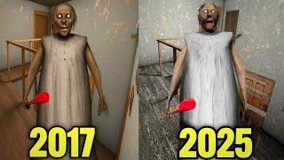 Oldest granny Vs newest granny version | full gameplay