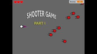 How to make a SHOOTER GAME (PART 1) - Scratch Tutorials- Easy programming