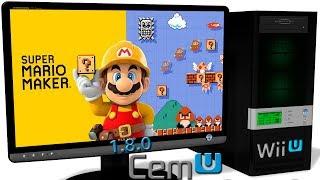 CEMU 1.8.0b Wii U Emulator - Super Mario Maker (2015). Ingame. Test #4