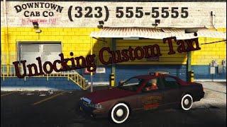 Unlocking Custom Taxi in style at the Arena War - GTA V Online