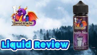 Dampfdrache - Purple Juice | Aroma Test