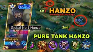 New HANZO ROAM STEALING BUFF STRATEGY ( Hanzo Pure Tank Build)