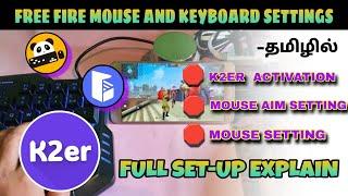 K2er app mouse full settings | K2er Full setup Tamil |K2er activation #k2er#pandamouse#ggmousepro#ff