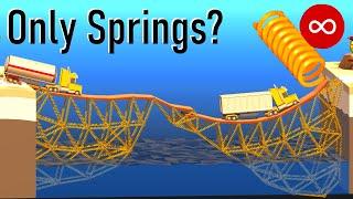 Can You Only Use Springs To Beat Poly Bridge 2?