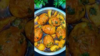 Make Delicious Anday Aloo Ka Salan at Home Cooking | Egg Potato Gravy #shorts #eggcurry #aloogosht