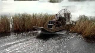 American Airboats AirRanger Power Slide in the swamp