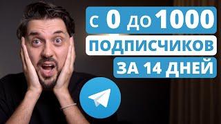 Как набрать первую 1000 подписчиков в Телеграм | 7 БЫСТРЫХ СПОСОБОВ