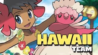 Ich habe ein HAWAII Pokémon Team gebaut