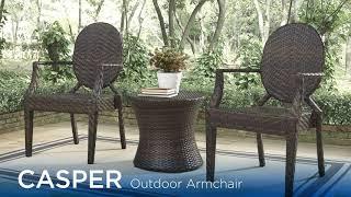 Casper Outdoor Patio Dining Armchair