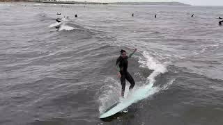 All of May 2024 Good Drone Surfing Clips from Pacific Beach San Diego Tourmaline Surf Park Pier