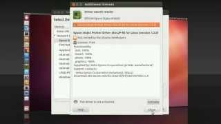 How to setup Epson Stylus NX620 on Ubuntu Linux
