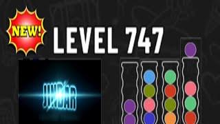 Ball Sort Puzzle Level 747