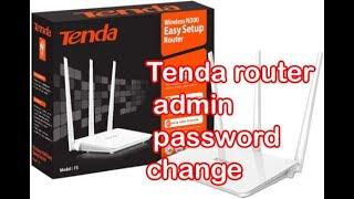 How To Change Tenda Router Admin Password  Tenda  Set 192 168 0 1 password