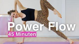 Yoga Ganzkörper Flow 45 Minuten | Full Body Yoga Workout für alle Level | ruhig & kraftvoll