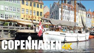 Copenhagen Canal Tour, Denmark 4k 60fps