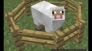 Как сделать забор и калитку майнкрафт \ How to make a fence and a gate minecraft