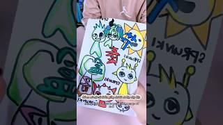 REVIEW unbox túi mù hộp nhịp điệu cùng Cam Cam #funny #blindbox #sprunki #review