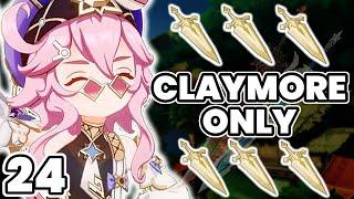 Getting LUCKY With Weekly Bosses! (Genshin Impact Claymores Only)