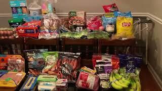 Family of 9 Sam's Club grocery haul, 25 meals, and a birthday party.