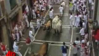 Raw Video: the Running of the Bulls