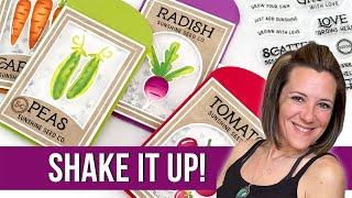 Interactive Seed Packet Shaker Cards | Seeds & Such Kit by Taylored Expressions