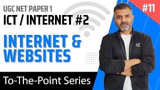 11. Internet, IP Address and Websites - Internet .2 - ICT | UGC NET Paper 1 | Bharat Kumar
