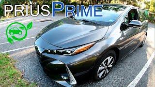 Обзор TOYOTA Prius PRIME (PHV) 2019 Premium. Гибрид с зарядкой от розетки