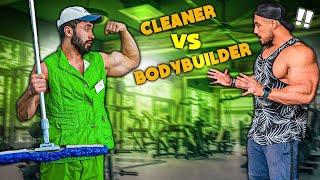 BODYBUILDER VS CLEANER  | Anatoly GYM PRANK #4