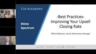 Xtime Spectrum: Improving Your Upsell Closing Rate Webinar