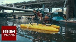 The filth floating in the Grand Union Canal - BBC London News