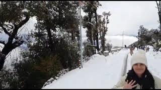 Snowfall at Raditop Uttarakhand