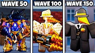 EVERY DRILL MAN UNIT VS ENDLESS MODE! (Skibidi Tower Defense)