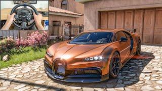 Bugatti Chiron - Forza Horizon 5 | Steering Wheel Gameplay