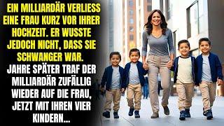 DER MILLIARDÄR WAR ÜBERRASCHT, VIER KINDER ZU SEHEN, DIE IHM AUF DER STRASSE ÄHNELTEN...