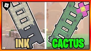 How to get the "INK" AND "CACTUS" LADDERS  in STEEP STEPS || Roblox