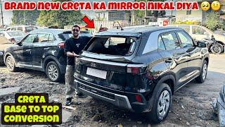 Creta Base to Top Conversion | Rear Windshield removed | Part - 2