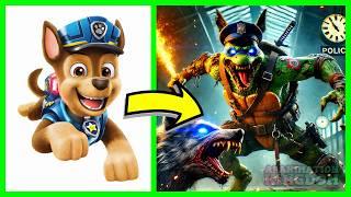 Paw Patrol as Zombie Ninja Turtles vs Mutated Enemies: The Darkest Fight | Ai Animation Kingdom 2