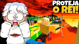 Preciso Proteger a Coroa do Rei no Pega-Pega no Roblox