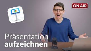 Präsentation als Video aufzeichnen - Apple Keynote Tutorial deutsch