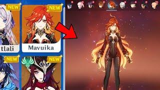 NEW UPDATE!! MAVUIKA AND CITLALI KITS & PLAYSTYLES | Mavuika: Best Character Ever? - Genshin Impact